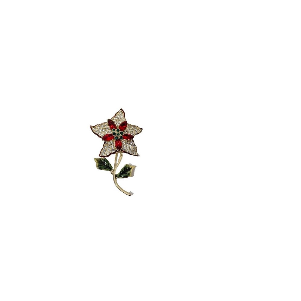Vintage Monet Flower Brooch